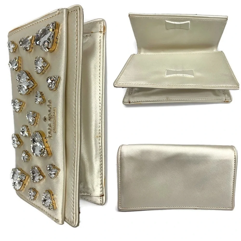 Kate Spade Madison Avenue Wedding Belles Heart Bag